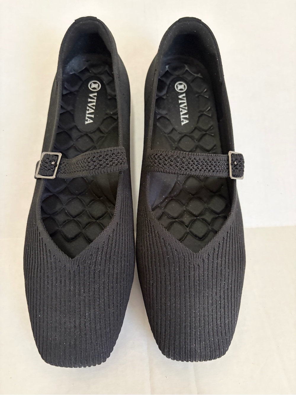 VIVAIA Black Margot Mary Jane Flats